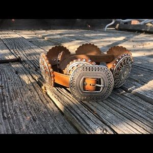 Concho Belt, Western, Rhinestone
